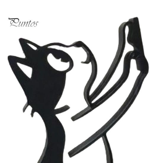 Strong Material Phone Holder 3D Printed Mobile Holder, One-Piece Molding Stand, Horizontal Vertical Climbing Cat Shape Stable Support for Watching