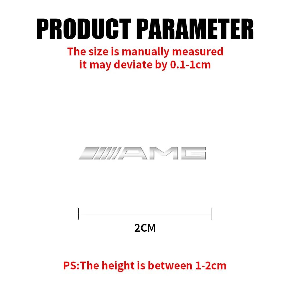 Car Nickel Metal Logo Mobile Phone Laptop Decal Sticker Accessorie For Mercedes Benz Amg W205 W211 W204 W212 W176 W221 W169 W177 FZ8