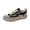 Size 34-44, large size women's shoes 41 fat feet spring platform casual board shoes women ins tide couple canvas shoes 42