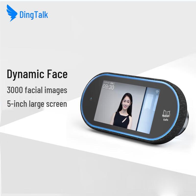 

DingTalk M3 Max Smart Facial Recognition Time Clock CN plug (adapter included)