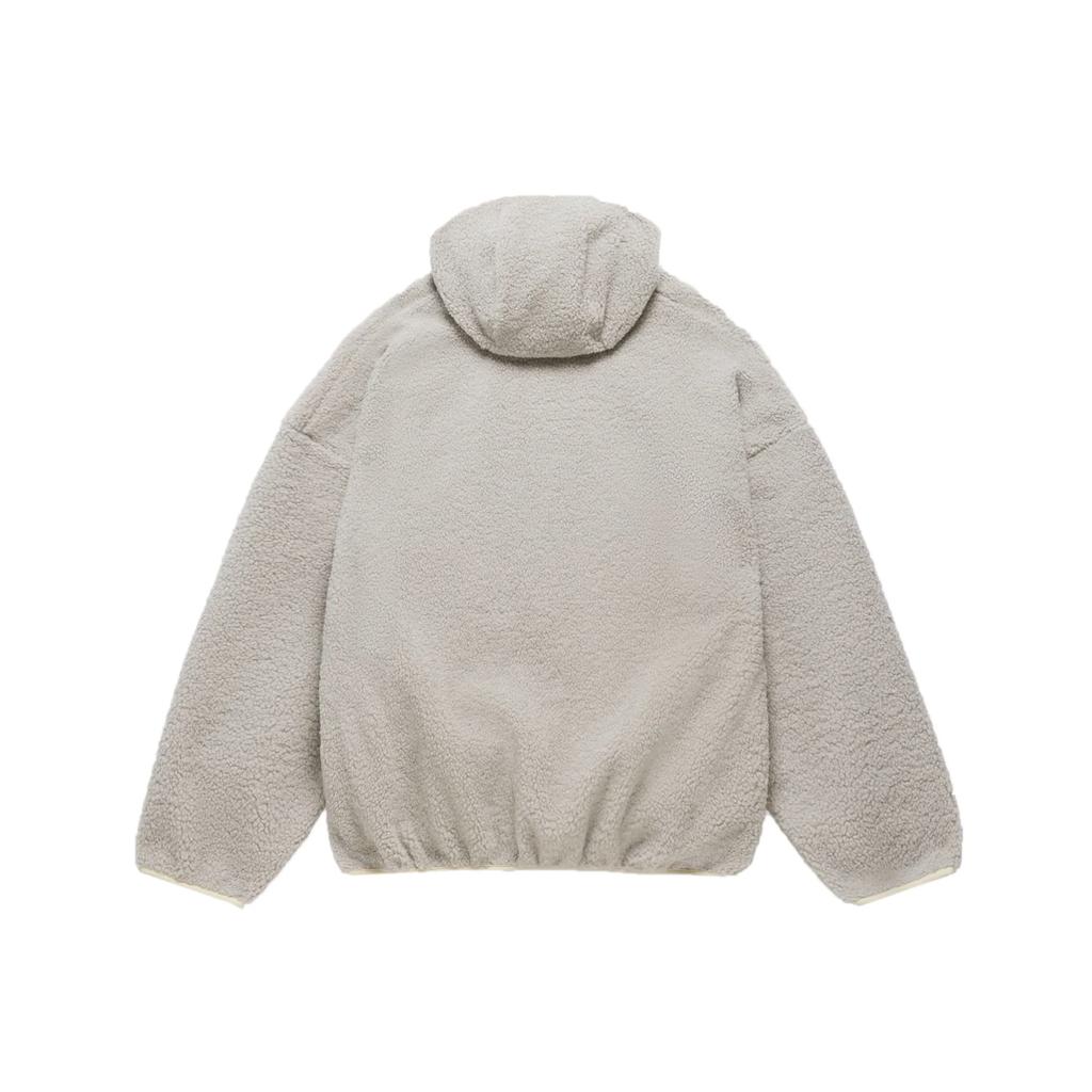 adidas X Fear of God Athletics Hike Fleece Hoodie Sesame Men Tops White IM6074