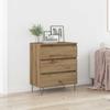 Artisan Oak Sideboard 60 x 35 x 70 cm Engineered Wood