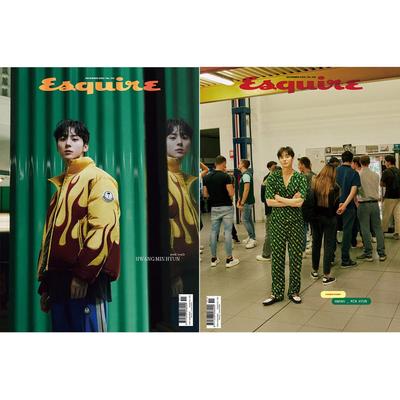 Esquire Korea 2022 Listopad NU'EST HWANG-MINHYUN Okładka, K POP, K STAR