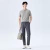 Seven Men's Silk Blend Pique Polo Shirt