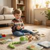 Rechargeable Greedy Snake Car Magnetic Magnetic RC Car  Educational Toy for Kids