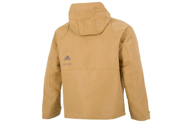 adidas Jackets Men's Brown Yellow Hooded Moderate Other HM5167