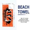 Cincinnati Bengals Logo Print Beach Towel, Large Soft Quick Dry Towel for Beach Camping Swimming