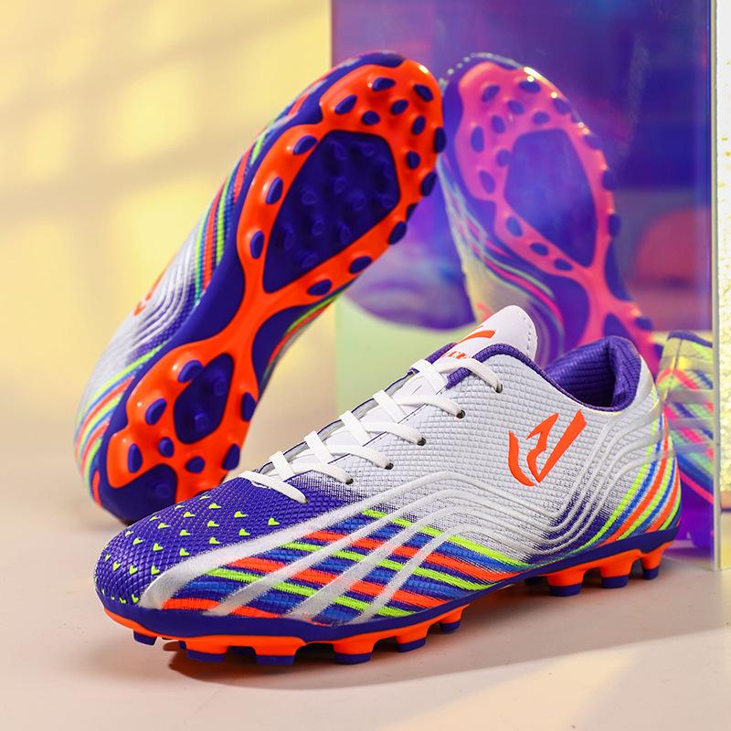 New wholesale low-top adult men's and women's football shoes, primary and secondary school students long nails MG broken nails ground game footbal