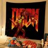 Shooting Game D-Doom Hanging Bohemian Tapestry Cheap Hippie Wall Hanging Bohemian Wall Tapestries Mandala Wall Hanging