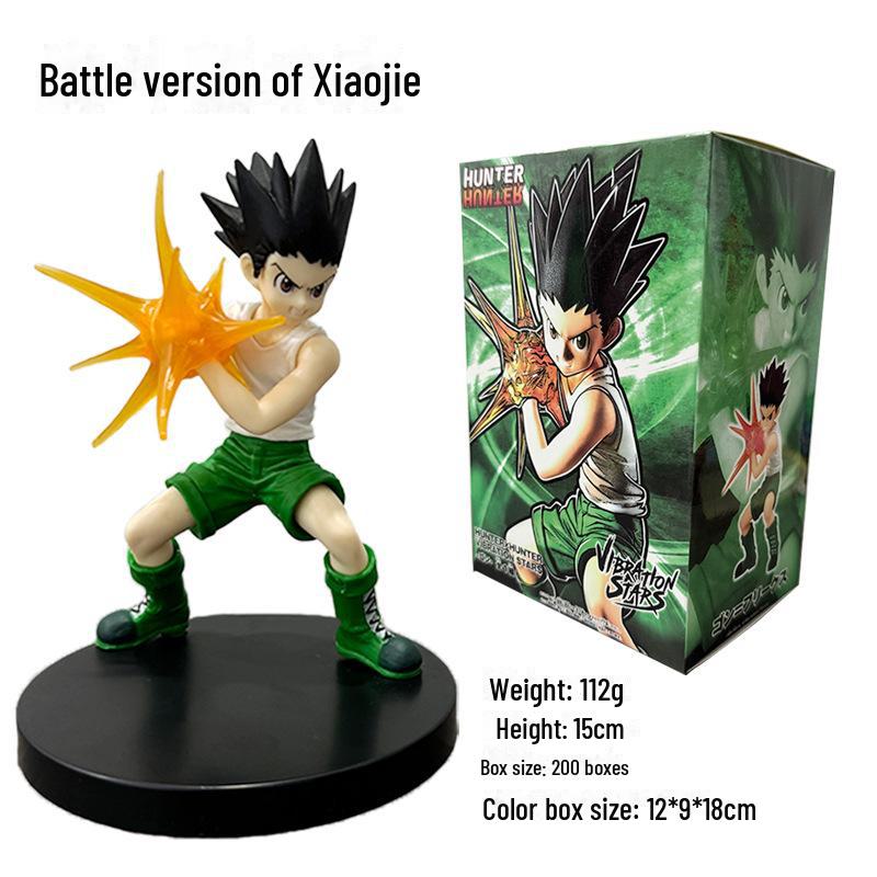 Hunter X Hunter Action Figure: Kurapika, Hisoka, Kuroro & Battle Jackie Chan Model Ornaments