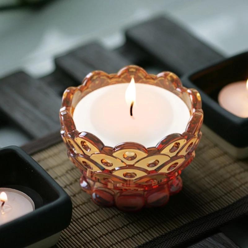 Silikonowe formy okrągły cement gliniany świecznik betonowa doniczka tynk świecznik żywica epoksydowa forma do przechowywania świecznik