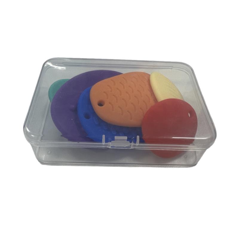 Silicone Sensory Fidget Stone for Children with ADHD - Stress Relief and Decompression Toy