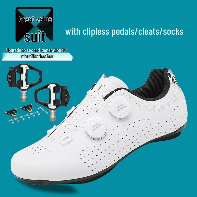 Men's Clipless Road & Mountain Bike Shoes with Hard Sole - Spring/Summer