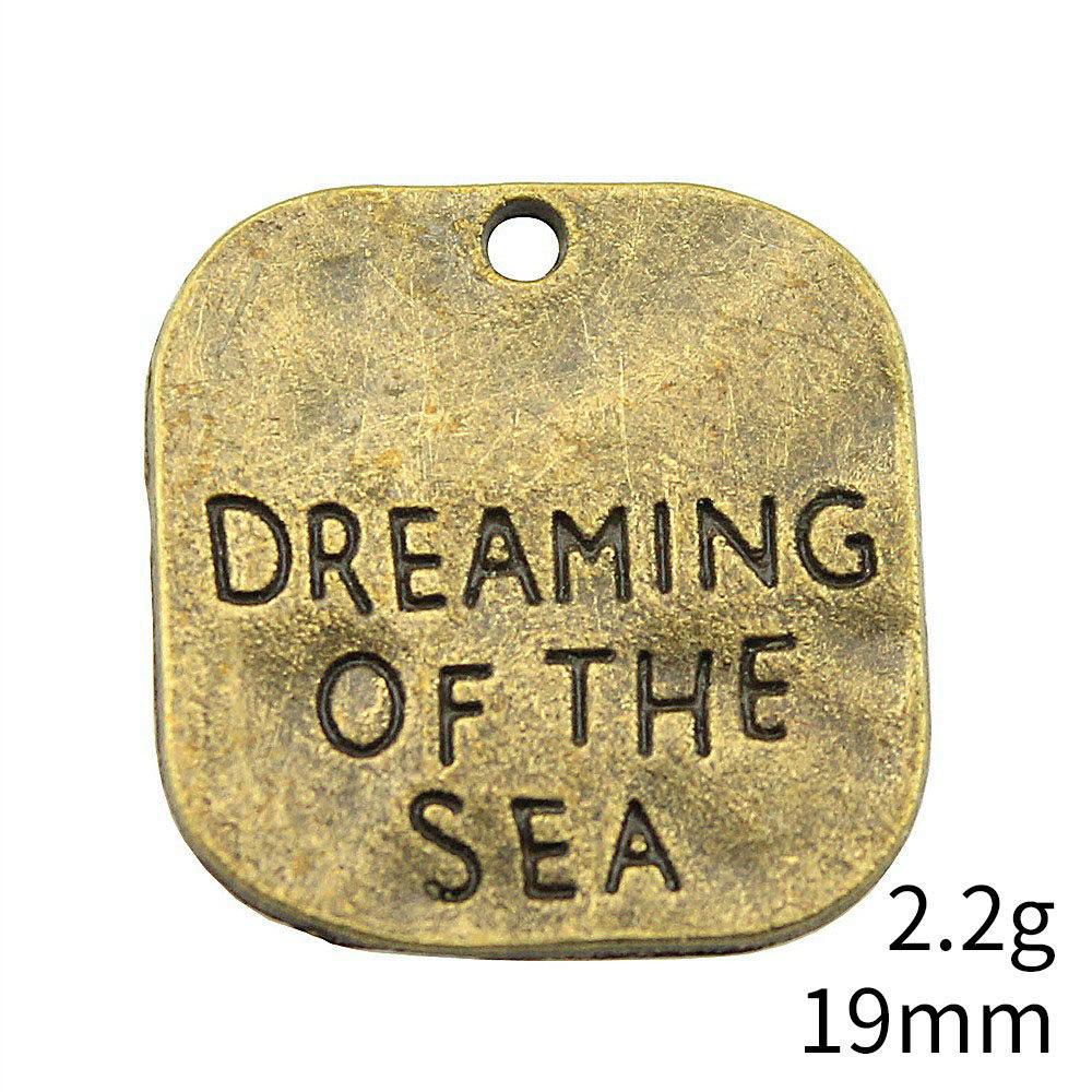 Gifts For Women Charms Bag Oval Tag Charms Pendant Clearance Sale Items Bracelet Pendant