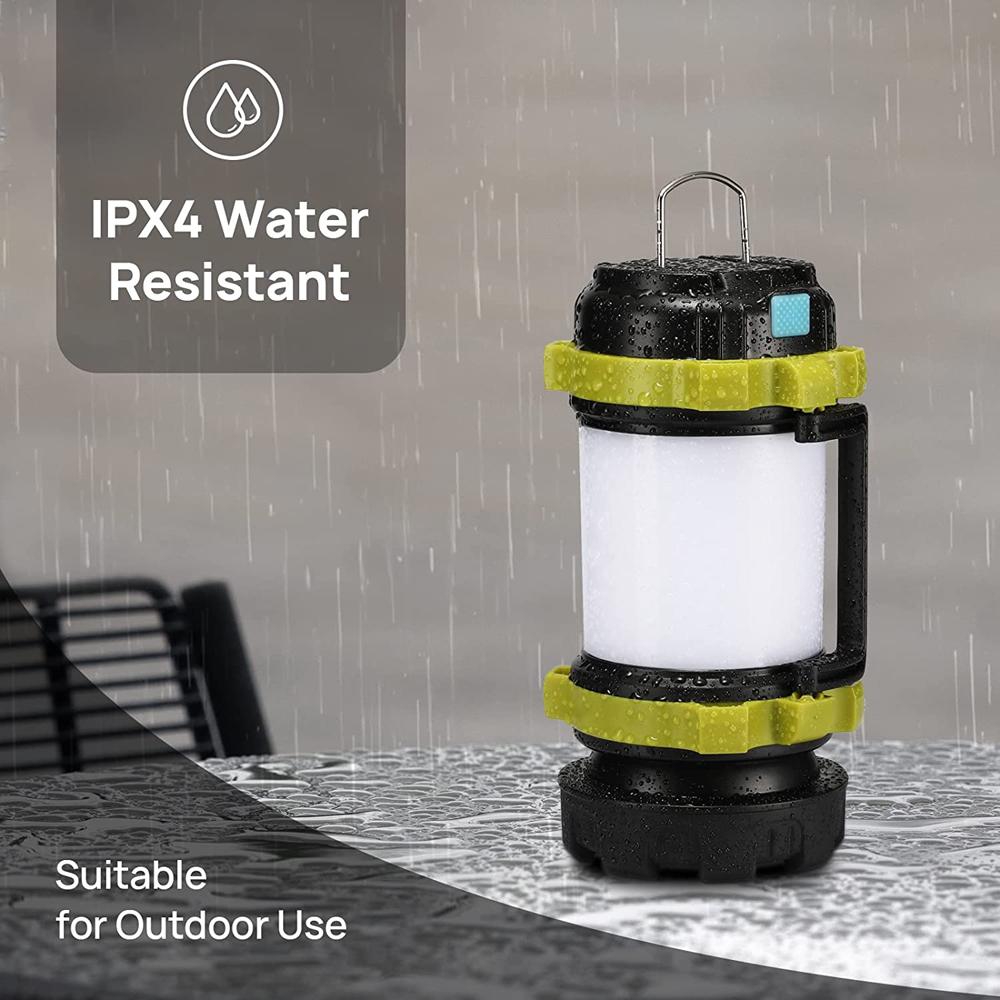 New Camping Lantern Rechargeable Flashlight 3000mAh Power Bank 6 Modes Waterproof Led Lantern Camping Hiking Outdoor Recreations