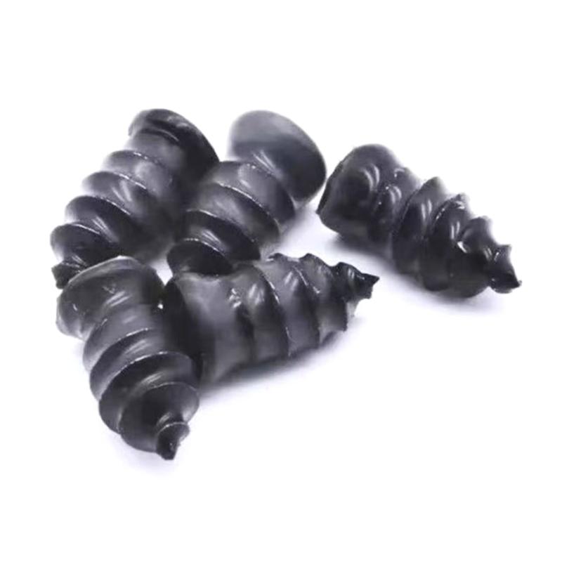 60Pcs Heavy Duty Tire Repair Rubber Nails And Screwdriver Set Suitable For Automobile Motorcycle Leakage Emergency Fix