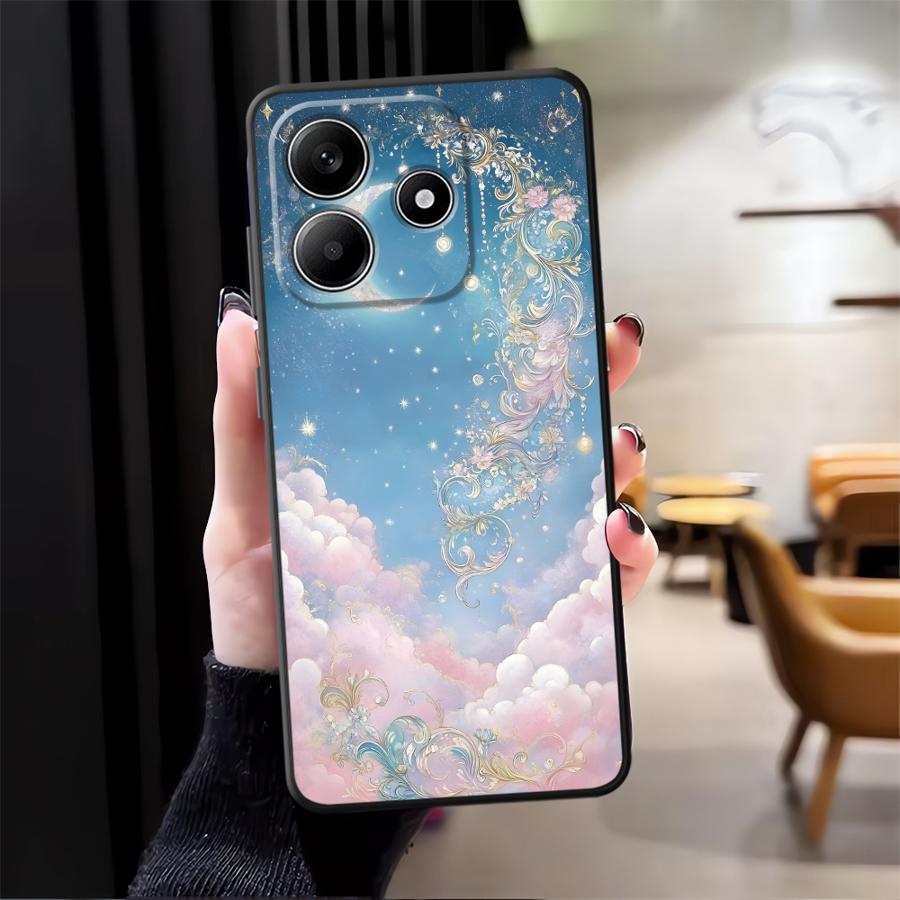 Case for Xiaomi Redmi Note 14 A1 12C 13C 10 13 Pro Plus A3 14C K80 A4 A5 9 8 7 12 11 Phone Cover A2 A1 K40 Simple Butterfly