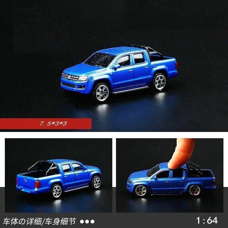 

1:64 Модель пикапа Blue Amarok из литого металла BN