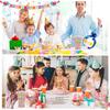 24 Pcs Happy Birthday Pencils Colorful Birthday Pencil for Students Teacher Wooden Pencils with Erasers Birthday Party Supplies, 6 Style(24)