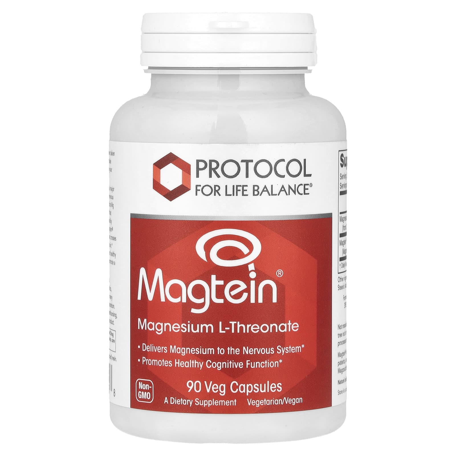 

Magtein®, Magnesium L-Threonate, 90 Veggie Caps