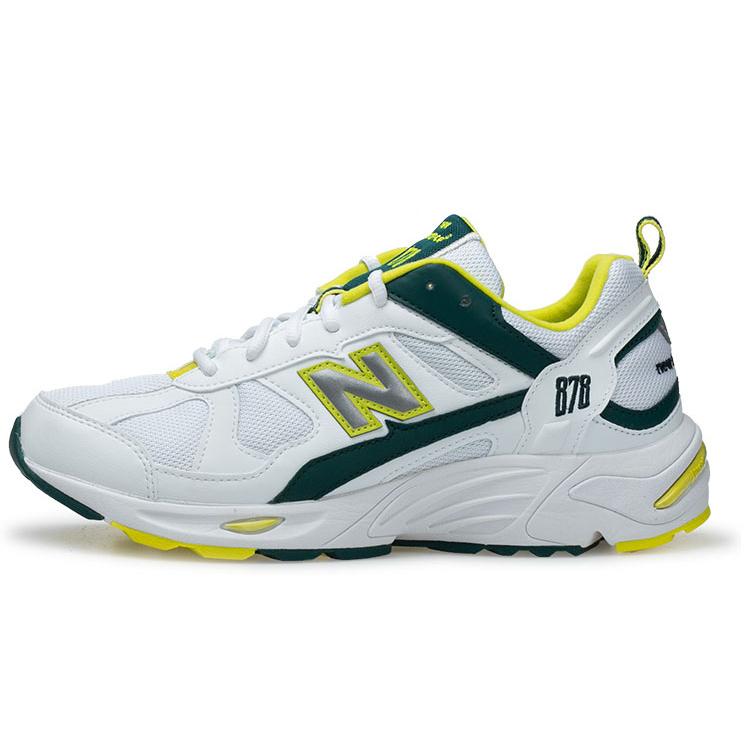 

new New Balance Nb 878 White Green Yellow 38