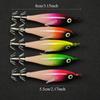 5pcs 5pcs Set Squid Jig Set 5cm Size Egi Fishing Bait Set Saltwater Fishing Lure  For Octopus