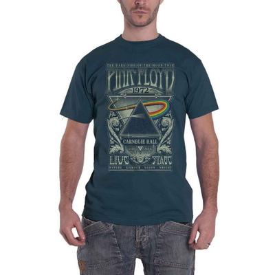 Pink Floyd Unisex-Erwachsene Carnegie Hall Poster T-Shirt