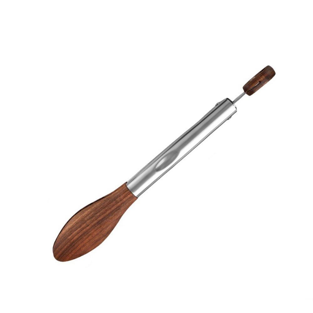 Wood Head Salad Bread Dessert Tong Stainless Steel Handle Food Clamp Barbecue Clips  Cooking
