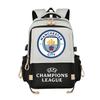 Large Capacity Schoolbag with Shoulder Strap; Student Three-piece Pencil Case Set