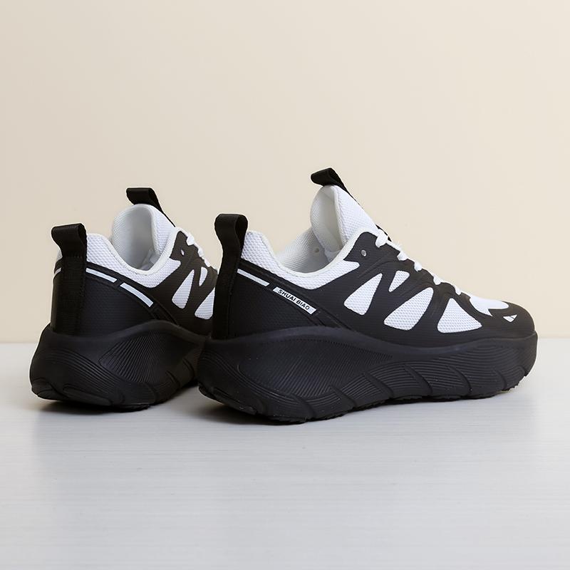 Unisex Summer Running Shoes Lightweight Men Women Fashion Sneakers Original Trainer Breathable EVA Elastic Lace Up Sports Shoes