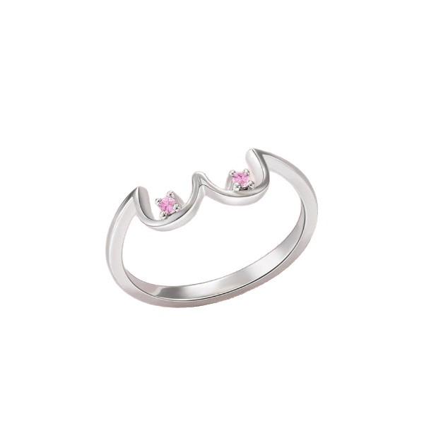 Personalized Birthstone Rings - Perfect for Celebrating Mother's Day or Christmas, Ideal for Nursing Moms