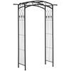 211cm Height Metal Garden Arch Arbor for Wedding Decor for Climbing Plants and Outdoor Decoration