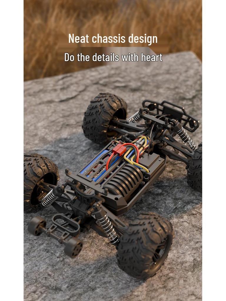 Cross-Border Professional High-Speed RC Off-Road Drifting Car - Four-Wheel Drive Electric Climbing Big Foot Toy for Adults.