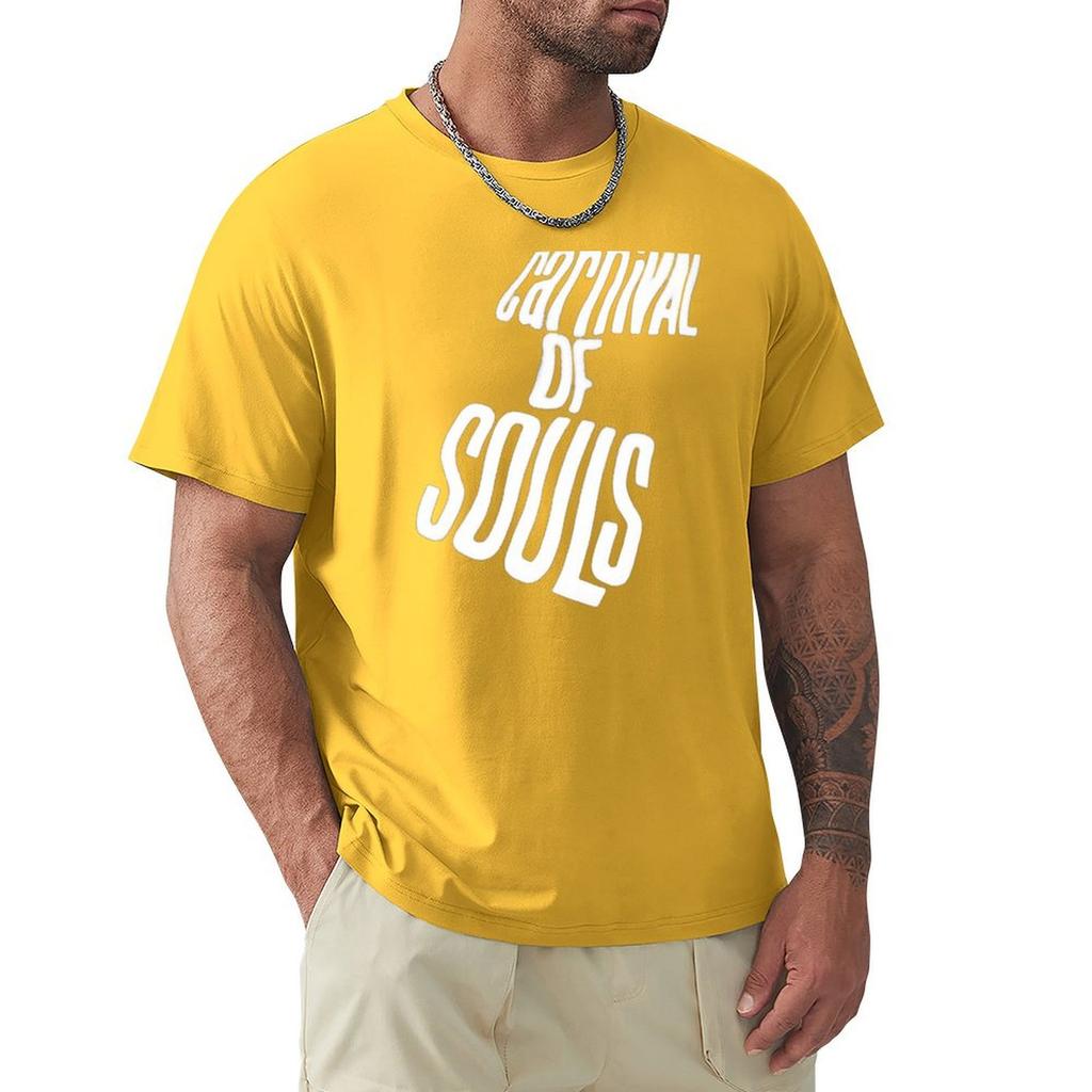 Carnival Of Souls Title T-Shirt Vintage T Shirts Baggy Shirts Graphic T Shirt Vintage Mens Plain T Shirts