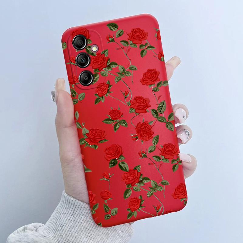 For Samsung Galaxy A14 4G Case A145 Soft TPU Silicone Cover Cute Astronaut Panda Phone Case For Samsung A14 5G A146B Coque Funda