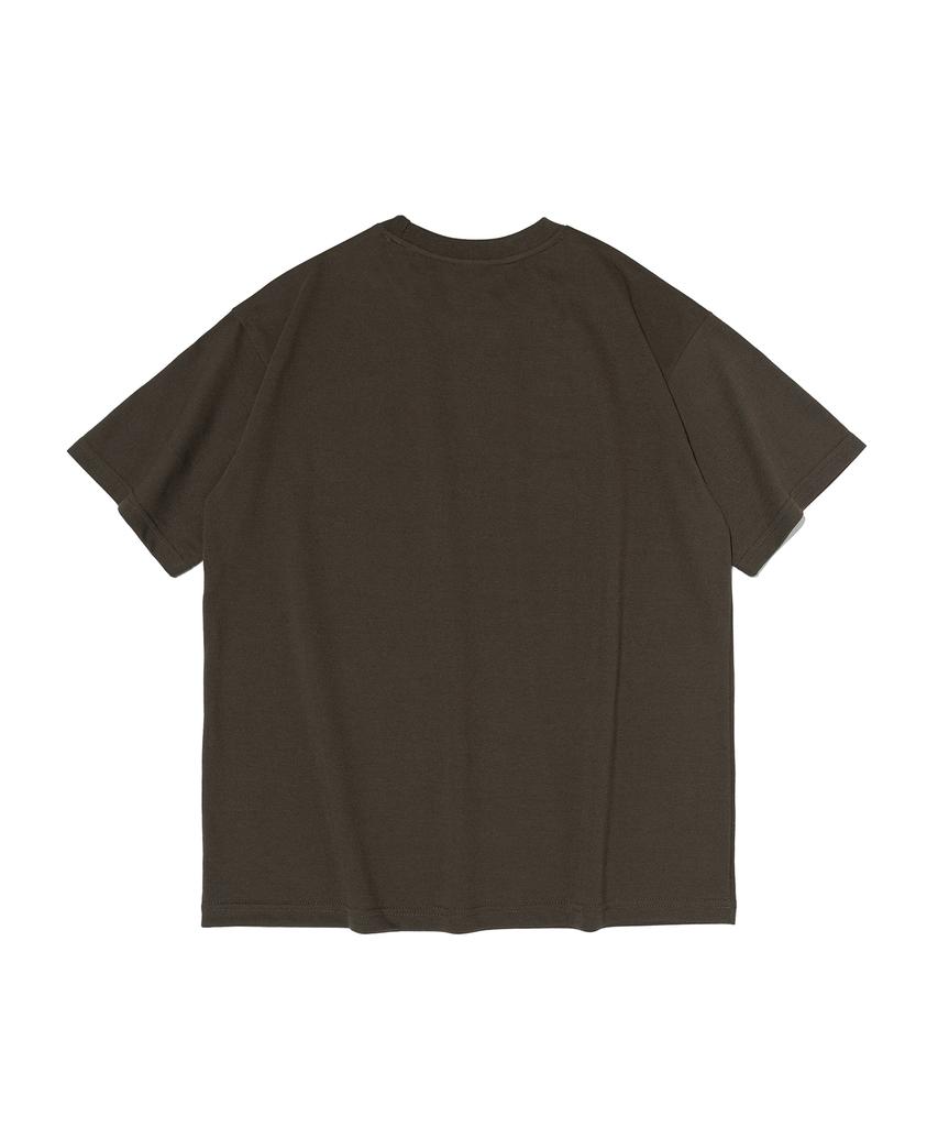 613SEOUL (Big) Street Seoul Short Sleeve T-Shirt (Khaki)