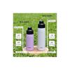 Tiger Corporation (TIGER) Stainless Steel Water Bottle, 500ml, with Straw, Insulated, Lightweight, Easy To Clean, BPA-Free, Snowdrop (White)