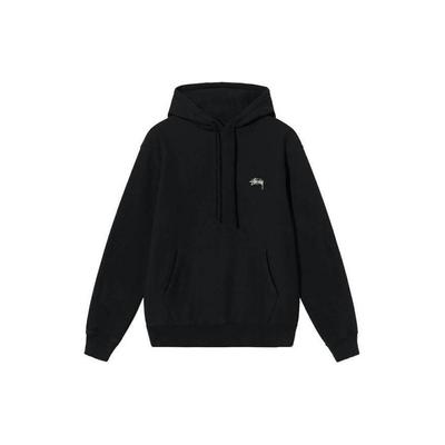 Stussy Sudadera Básica Negra Hombre Tops 1924870-BLAC