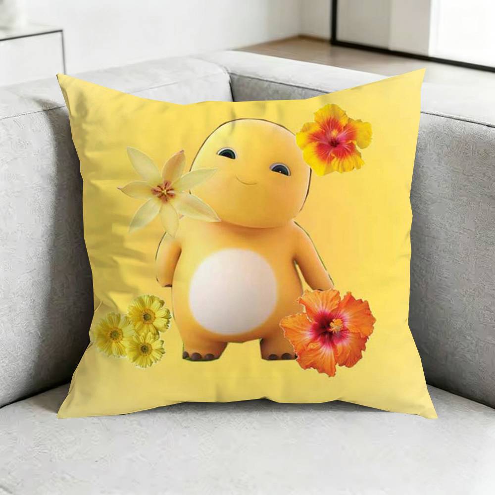 Cute CCartoon NNailoongG Square DoubleSided printed Pillow Case Bedroom Bedside Pillow Sofa Cushion Cover Gift