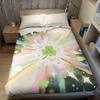 Lucky Clover Burst Flannel Blanket Warm Soft Halloween Christmas Couch Warm Cozy Decorative Decor Gift for All Season