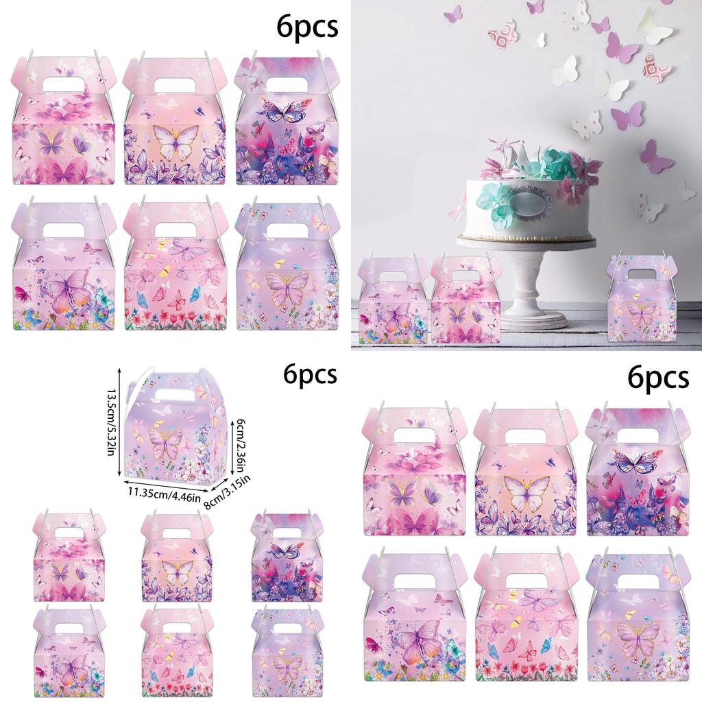 Butterfly Handheld Paper Box Packaging For Festive Events And Gift Packaging