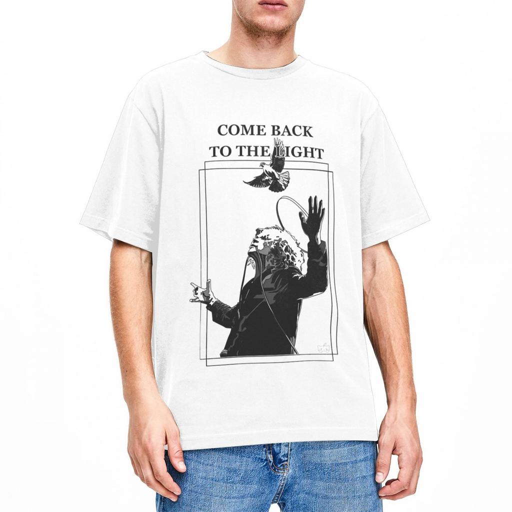 The GazettE RUKI COME BACK TO THE LIGHT Maglietta Merch Uomo Donna musica rock Crazy Puro Cotone Abbigliamento per Tutte le Stagioni