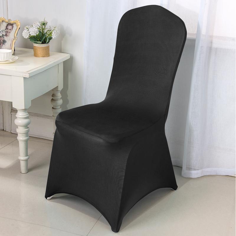 

Spandex Chair Cover Stretch Dining Outdoor Chair Covers Protector Stretch Chair Cover For Party Banquet, Wedding Event, El 1pc