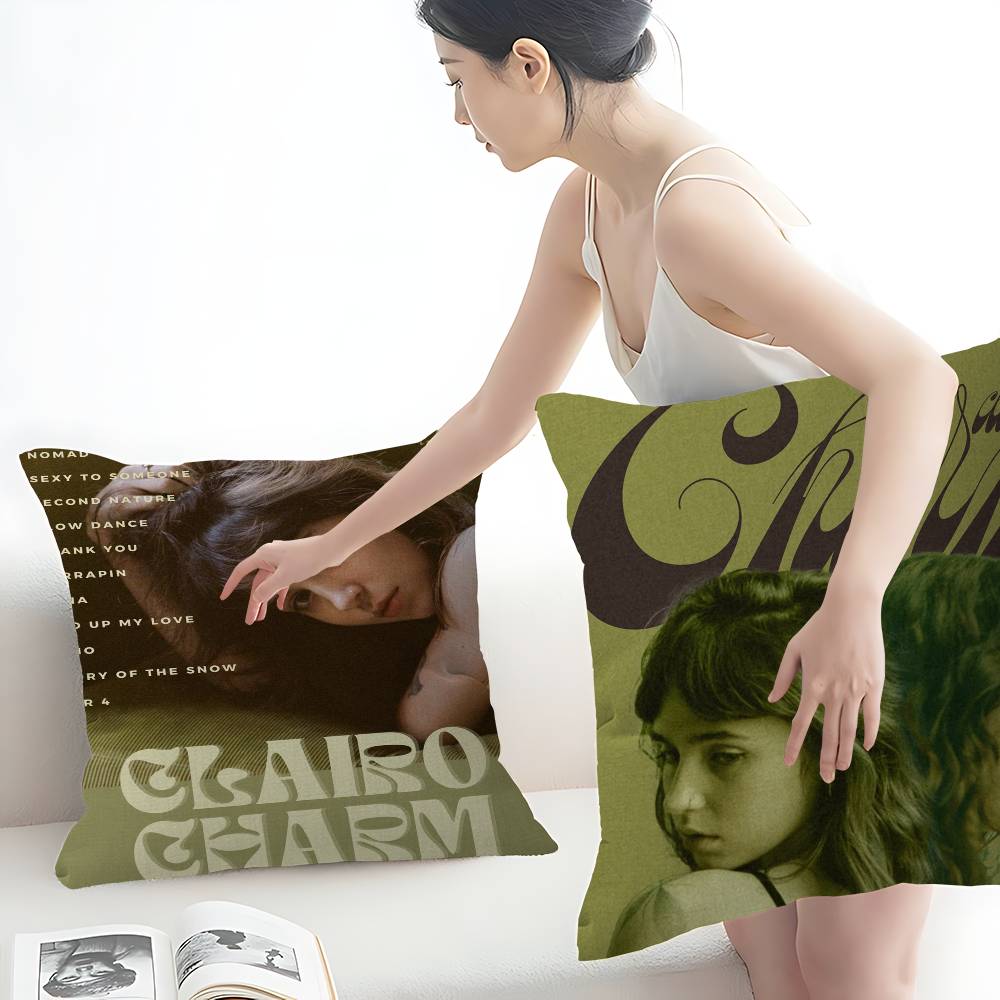 Charm Singer Clairo Pillow Cover For Bedroom Room And Living Room Sofa Decorative Cushion Cover