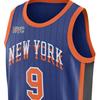Nike Dri-Fit Alphanumeric Print Colorblock Basketball Jersey City Edition 2023/24 Season Men Basketball Jersey Navy-Blue DX8512-400