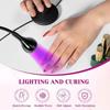 Foot Pedal Switch Nail Dryer Adjustable Head Nail Drying Lamp Gel Polish Curing Lamp  Nail Care