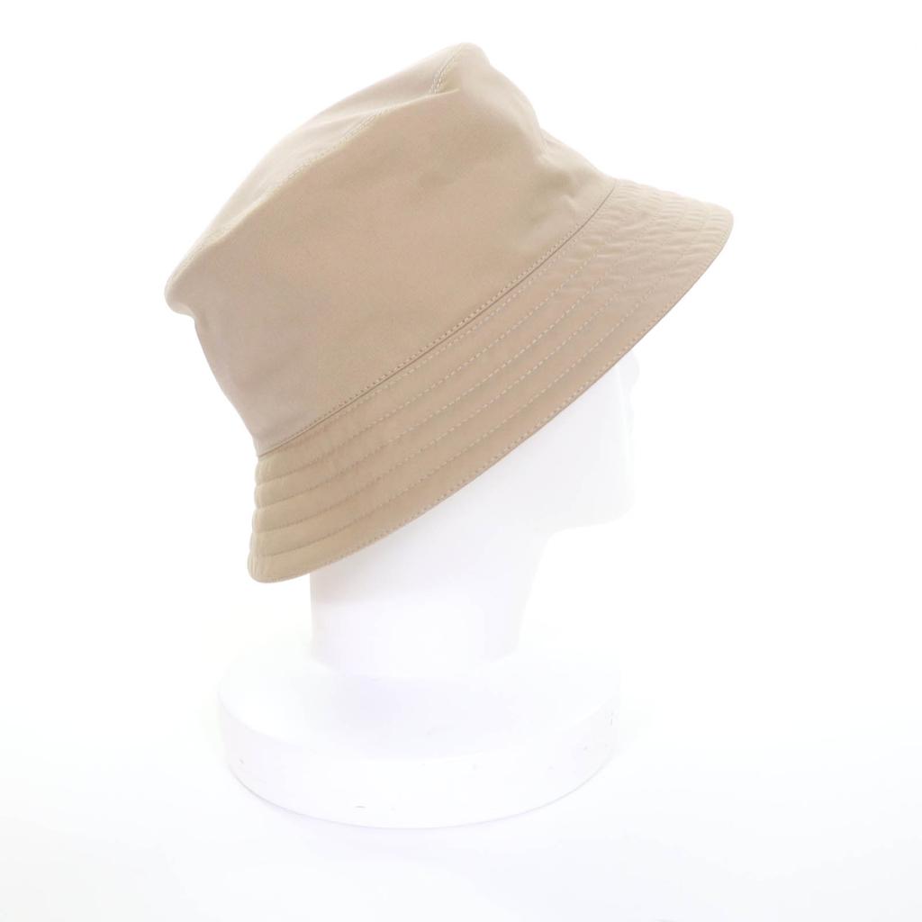 Pristine HERMES Hat Fred Stitch Embroidered H Bucket Hat Cotton Mens Used