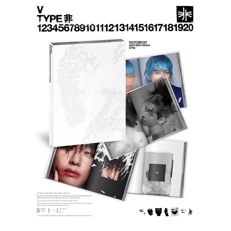[Pre-ordine] BTS V TYPE NON - SET FOTOLIBRO&POSTER (Vantaggio online)