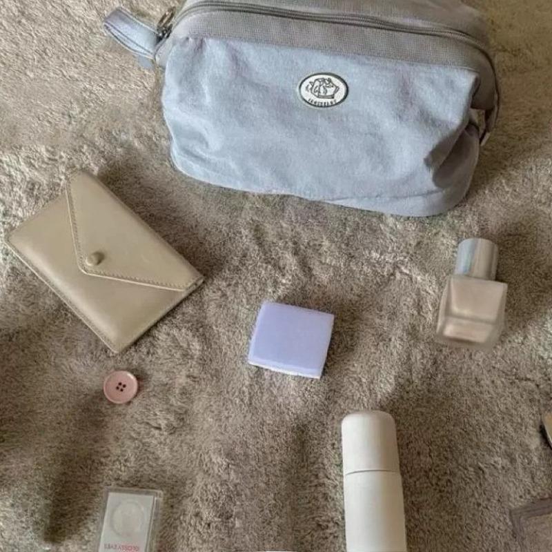 

Водонепроницаемая дорожная косметичка, Портативная сумка большой вместимости, Средняя сумка и сумка для хранения синий