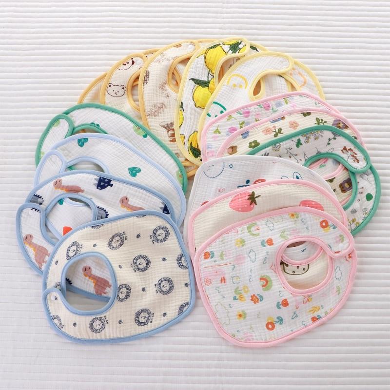 Baby Burp Cloths Nursing Bibs Kid Infant Newborn Drooling Apron Feeding Bibs Newborn Ushaped Baby Bib Baby Supplies